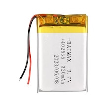 Sh Powermaster Pm-29463 3.7v 320mah 402535 Soketsiz Lityum Polimer Li-po Batarya Şarj Edilebilir Pil Najmaddin