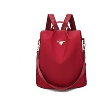 Oloey Yeni Kadın Sokak Modasıbasılısırttanası-kırmızı Kırmızı