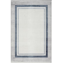 Çam Halı Zen 7001 Mavi Seyran Halı Modern Desen Makine Halısı