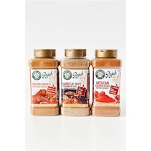 Lezzetçi Barbecu Spice + Tandari Masala + Mexican 3 x 600 G