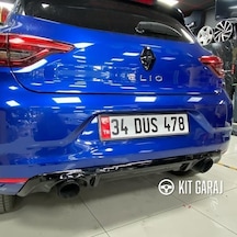 Kit Garaj Renault Clio 5 2018-2025 Difüzör Plastik Boyalı