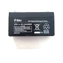 Ttec 6V 1.3Ah Bakımsız Kuru  Akü