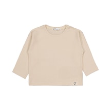 Civil Boys Jakar Petek 2-5 Yaş Sweatshirt - Bej