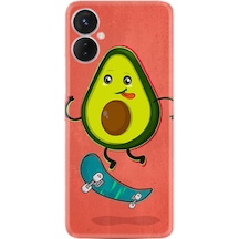 Tecno Camon 19 Neo Kilif Silikon Desen Avokado Skate 1741 566403810