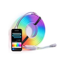 Şımart Akıllı Neon Led Şerit, 5 Metre, Rgb Çok Renkli, İç Mekan