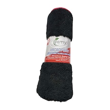 Mikrofiber Süper Emici Kurulama Bezi Antrasit