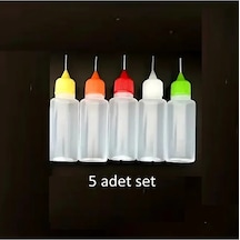 Damlalık, Aplikatör Hassas Damlalık, Çizikleri Onarmak, Yapıştırıcı, Sanat Ve Hobi İşleri-20mlx5