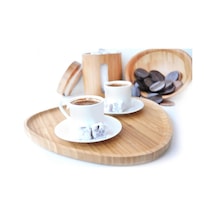 Macchiato Üçgen Tepsi Büyük Çok Renkli