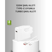 120w Mi Turbo Akıllı Tanıma Çipli Hızlı Şarj Cihazı Taşınabilir Ve Dayanıklı Beyaz