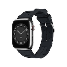 Apple Uyumlu  Watch 7 8 9 10 Serisi 41mm Kordon Silikon Katkat Kordon 92