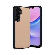 Samsung Galaxy A26 Uyumlu Kılıf Aras Deri Kapak - Pudra