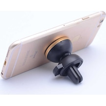 Zore New Magnetic Air Vent Mount Araç Telefon Tutucu-Gold