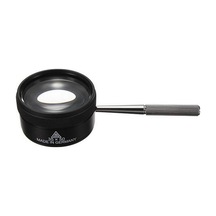 35X 50Mm Metal Kasa Optik Cam Lens El Büyüteç Kolay Kavrama Saplı