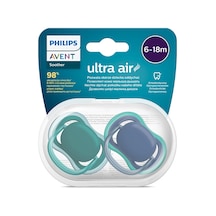 Ultra Air Emzik 6-18 Ay, 2'li Paket, Unisex