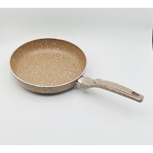 Cantef 22 Cm Yanmaz Yapışmaz Tek Saplı Teflon Tava
