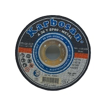 Metal Kesici Disk 115mmx3.0x22 5492