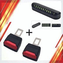 Extra Marketing Toyota Carina Oto Araç Kemer Yükseltici Toka 2 Adet Araç Içi Numaratör 1 Adet