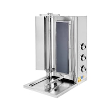 Karacasan Endüstriyel Elektrikli 3 Radyanlı Döner Ocağı Makinesi Krcs.doe.3