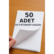 Nistabolje 50 Adet A4 Kağıt Fotokopi Kağıdı Genel