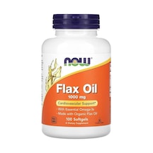 Flax Oil, 1,000 Mg, 100 Softgels