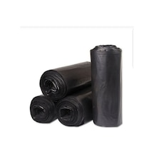 4 Rulo Endüstriyel 120x150 Cm Hantal Boy Siyah Çöp Poşeti 4 Rulo Çöp Torbası
