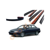 Kia Sephia Uyumlu Bagaj Üstü Spoiler Mat Siyah