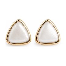 Çelik Üçgen Küpe Gold 90982317