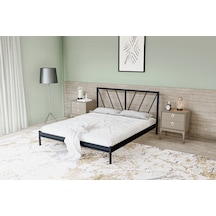 Metalia Gm 227 Gözde Duxlex Metal Karyola Siyah 150X200