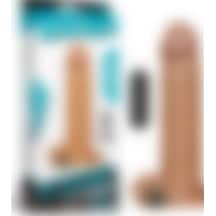 Erotixshop 7.5 CM Dolgulu Gerçekçi Melezdoku Titreşimli Penis Kılıfı - Pleasure X-tender