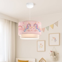 Homing Unicorn Kız Çocuk Odası Sarkıt Avize 241288 Pembe