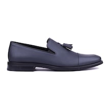 Shoetyle - Hakiki Deri Mat Siyah Erkek Klasik Ayakkabı - 900-4702-1472