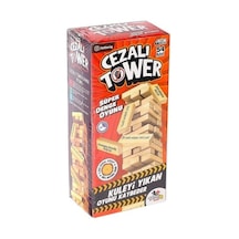 Cezalı Jenga Tower Ahşap Denge Oyunu -totteriq 7306