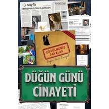 Çözülmemiş Davalar Düğün Günü Cinayeti Dedektif Oyunu Suçluyu Bulma Dedektiflik Oyunu, Cinayet Çözme Katili Bulma Oyunu
