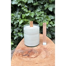 Ahşap Mum Fitili Akrep Burcu Model 1 Desenli Yapışkanlı