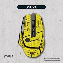G502x Uyumlu Gaming Mouse Grip Tape Kaymaz Ter Emici Yapışkanlı Koruyucu Mouse Kaplama Sticker Sy034