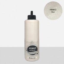 Cadence Hibrit Metalik Multisurface Akrilik Boya 500 Ml Hm802 Inci