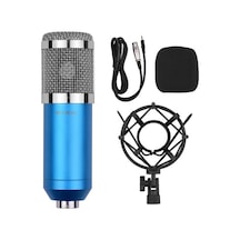 Bm-800 Profesyonel Kondenser Mikrofon Seti - Canlı Yayın Ve Kayıt İçin İdeal, Metal Şok Emici Ve Rüzgar Koruyucu Aksesuarlı