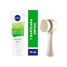 Nivea Urban Skin Yüz  Maskesi 75 ML + Yüz Temizleme Fırçası