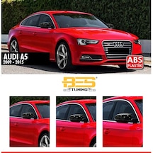 A5 B8 Batman Yarasa Sinyalli Ayna Kapağı Piano Black / 2009-2015