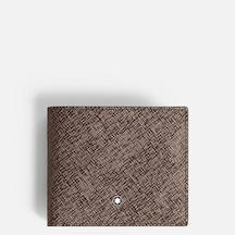 198832 Mont Blanc Sartorial 8cc Kahve Cüzdan Çok Renkli