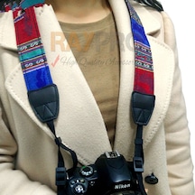 Raypro Hitit Desenli Askı Omuz Boyun Askısı Canon Nikon Sony Fuji