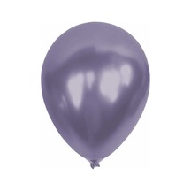 Metalik Lila Balon 12'Li