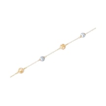 Gülaylar - Altın 14 Ayar Fantazi Bileklik N11.16427 Sarı Altın