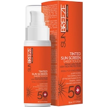 Sunbreeze Tinted Renkli Yüz Güneş Kremi SPF50+ 50 ML