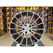 4 Adet Mercedes  8-9 18 5 112 Et43 66.6 Black Mack Jant Revize Edilmiş Takım