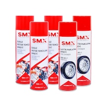 Susuz Motor Temizleme Spreyi 3 Adet + Lastik Parlatma Spreyi 2 Adet