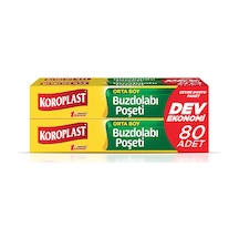 Koroplast Buzdolabı Poşeti Orta Dev Ekonomi 80'li