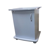 Kanki Pet İthal Oval Mdf Gri Akvaryum Sehpası 52 x 45 x 67 CM