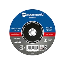 Magmaweld Magmacut Kesme Taşı Düz 230x3.0x22 MM-813m123031-nk