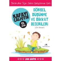 Kafayı Çalıştır 11. Kitap - Görsel Düşünme ve Dikkat Becerileri (Zor Seviye) - Ahmet Bilal Yaprakdal - Uğurböceği